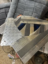 VTG NOS Deflecta-Shield Pickup Mud Flaps Splash Guard Aluminum Lot Of 6 #9