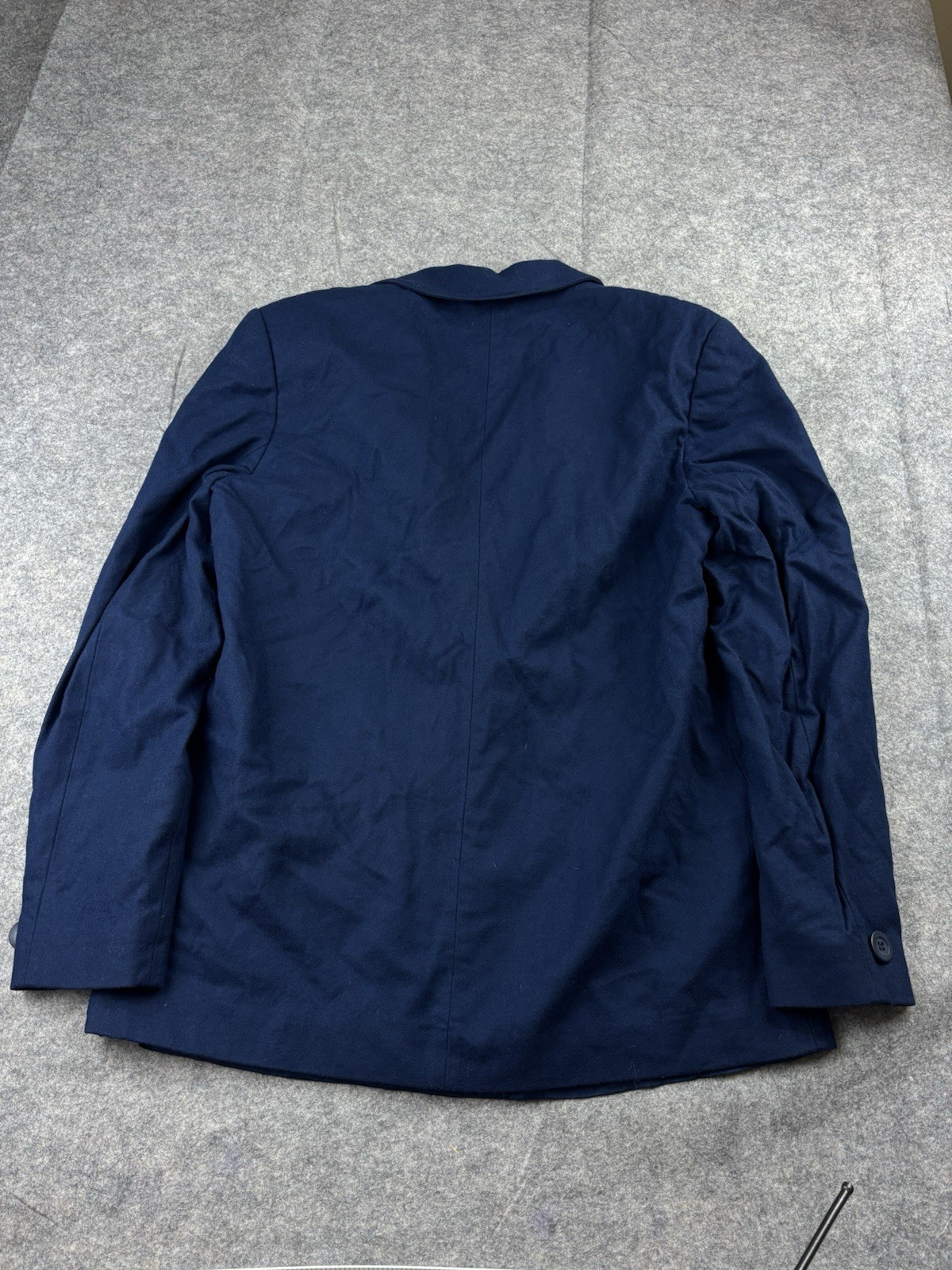 Pendleton 100% Navy Virgin Wool Single Button Bla… - image 8