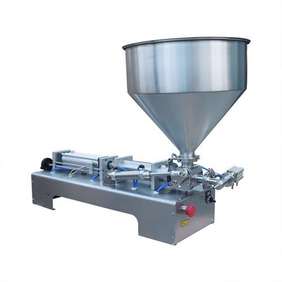 Sauce Liquid Paste Filling Machine Pneumatic Piston Filler Bottle Packing 1000ml