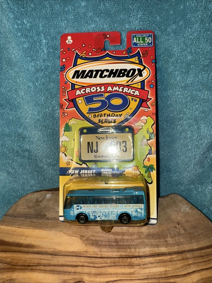 Matchbox Across America 50th Birthday Series New Jersey Ikarus Bus - Image 4 of 4