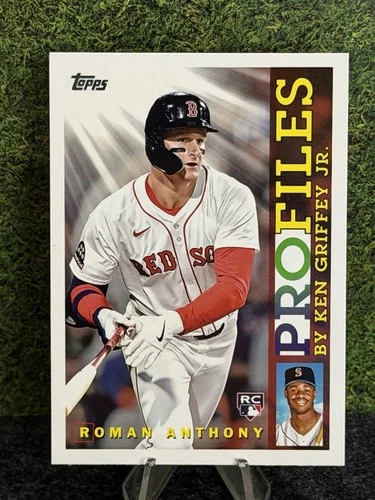 2026 Topps Series 1 Profiles #TP-23 Roman Anthony RC Rookie Card Boston Red Sox