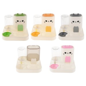 Automatique Animateur Dispensateur d'eau Dog Bowl Fournitures pratiques pour animaux Facile à