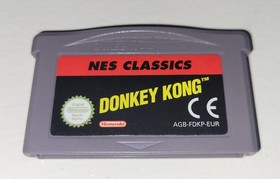 NES CLASSICS DONKEY KONG for Nintendo Gameboy Advance  UK / PAL Version / Tested