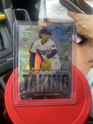 2025 Topps Stadium Club Yours for the Taking Roki Sasaki RC Los Angeles Dodgers