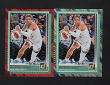 2025 Panini Donruss WNBA Natasha Cloud /399 & /75 Two Lava Parallels Liberty