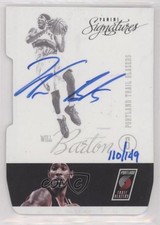 2015 Replay Buyback Will Barton (2012-13 Panini Signatures Die-Cut) Auto 02v3