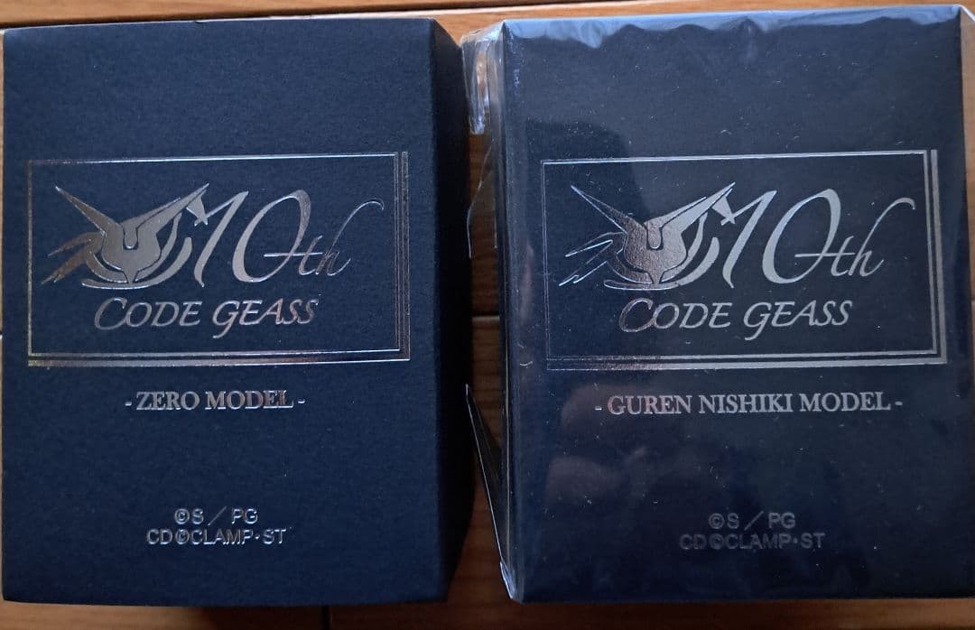 Code Geass Wristwatch Set Zero Model (Opened) & Guren Model (Sealed)