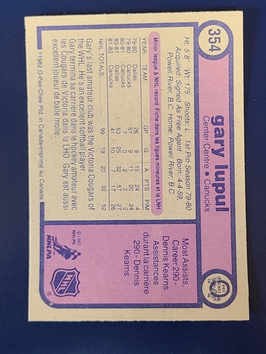 1982-83 O-Pee-Chee OPC Hockey Cards Complete Your Set You Pick Choose #276 - 396 - Picture 135 of 205