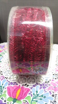 Gold Tinsel Wired Trim Ribbon Sam's West Decorative 24 Yards, 1/2” Wide ...