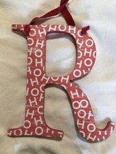 Monogram 6  Ornament In Letter  R  