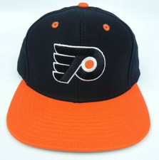 PHILADELPHIA FLYERS NHL VINTAGE SNAPBACK RETRO 2-TONE REEBOK CAP HAT NEW 