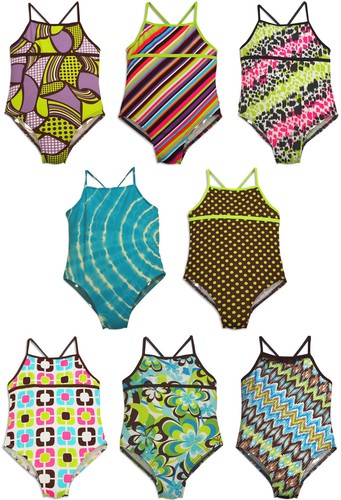 405 South by Anita G Little Girl's One Piece Swimwear Bathing Suit Swimsuit - Picture 1 of 17