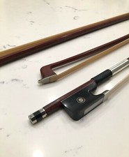 4/4 Viola Bow Full size High Quality Brazilwood Mongolian Horse Hair Ebony Frog