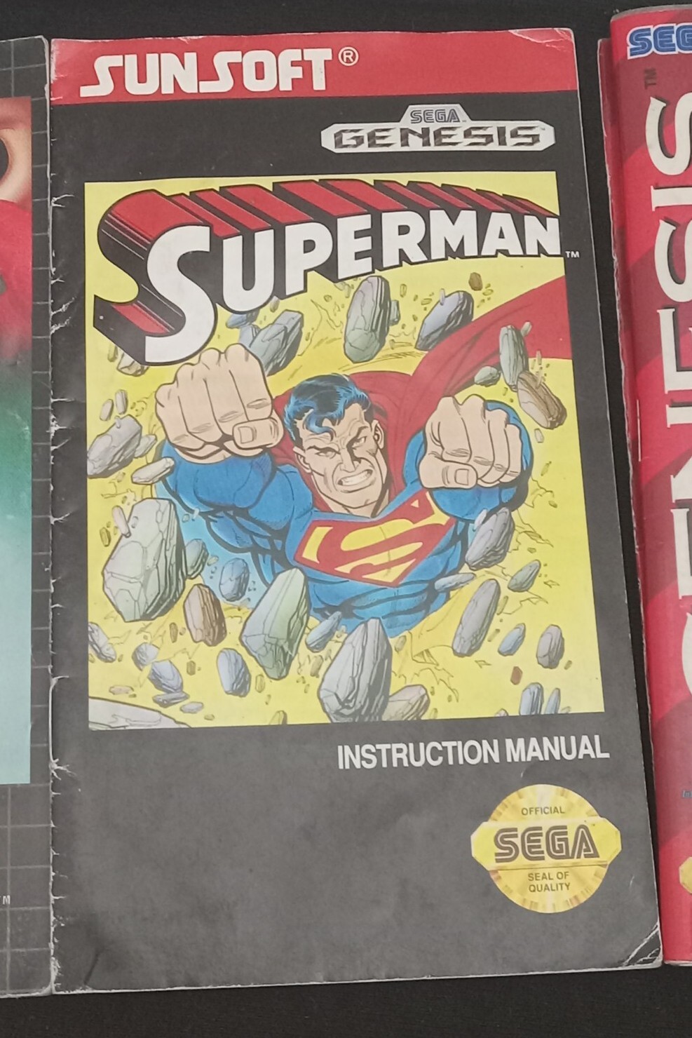 VTG Sega Genesis Game Manuals Lot X 9 Various Rare Sonic, Starflight