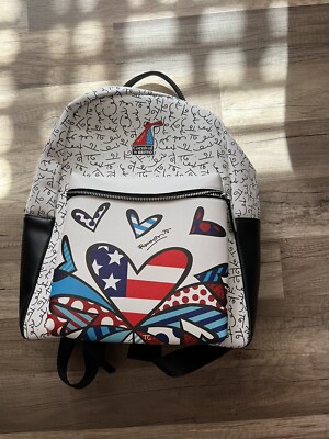 Carnival by Britto Cruise Backpack Romero Britto Pop Artist Shop Britto New Day Backpack – Luggage Factory main image 3