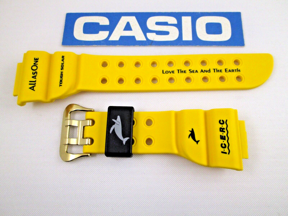 Genuine Casio G-Shock Frogman GW-8200K yellow resin