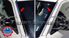 Fit2005-2010 Chrysler 300 Front Pillar Post Window Shield Deflector Trim Cover
