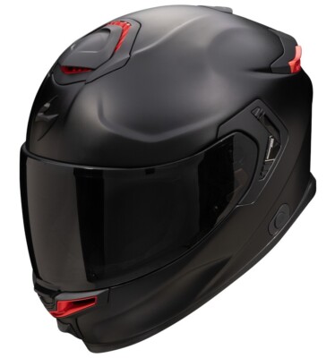 FULL FACE MOTORCYCLE HELMET FIBER 22.06 SCORPION EXO GT SP AIR MATT BLACK SIZE M