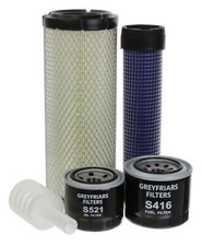 500 Hour Filter Service Kit for Yanmar SV 26 Mini Excavator 