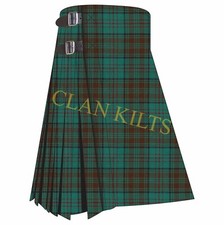 Scottish Traditional County Dublin Handmade 8-yard Tartan Kilt For Men Custom