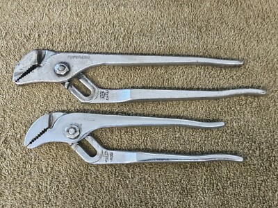 2 Superego Super Ego Groove Slip Joint Adjustable Pliers 8'' Tool Spain