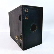 Eastman Kodak Brownie No. 2-C Model A Black Film 130 Working Shutter - UNTESTED