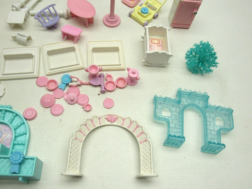 Vintage Fisher-Price Precious Places viel Zubehör Möbel Deko Küche - Bild 2 von 18