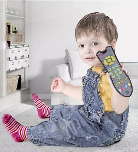 Baby /Toddler TV Remote Control Toy with Lights & Sounds Realistic - Picture 8 of 9