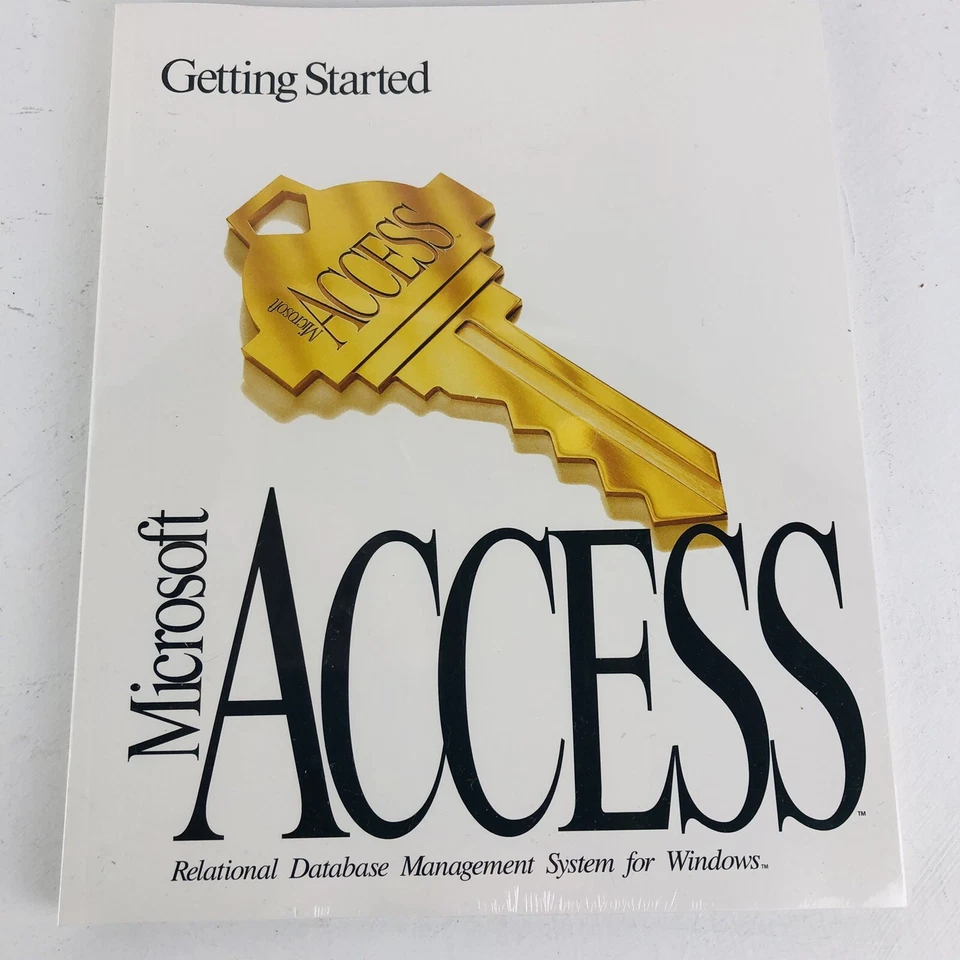 Microsoft Access: Getting Started-Language Reference-Visual Basic Manual Lot NEW - Image 2 of 4