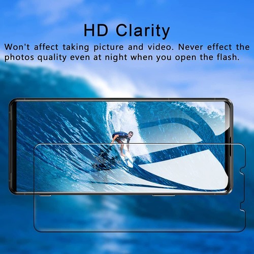 Pour Sony Xperia 1 5 10 VII VI V IV III II Verre Trempé Transparent Protecteur d'écran - Photo 5 sur 6