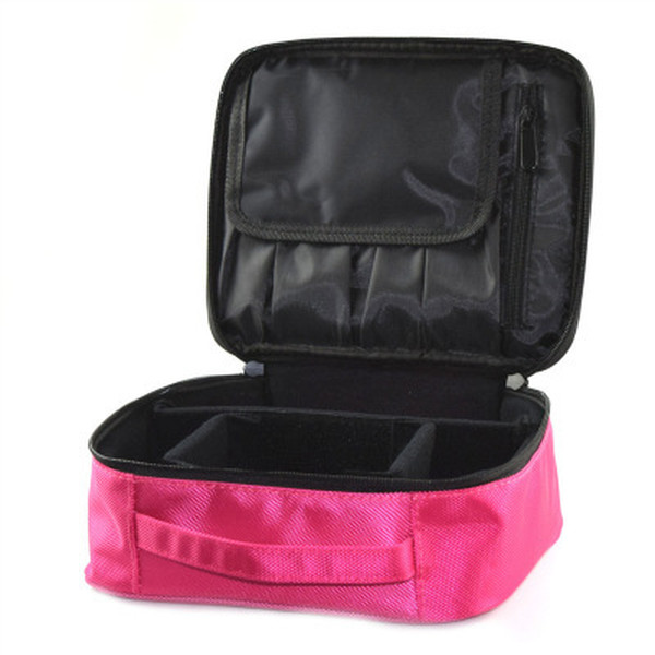 Women Cosmetic Organizer Makeup Bag Travel Pouch with Adjustable