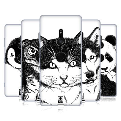 HEAD CASE DESIGNS HAND DRAWN ANIMALS SOFT GEL CASE FOR SONY PHONES 1