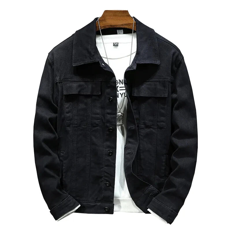 New Men's Denim Jacket Casual Bottons Cotton Elasticity Coat Slim Outwear M-4XL
Opens in a new windo
