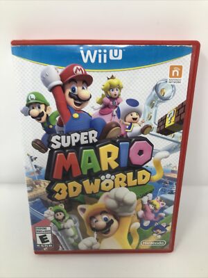 Super Mario 3D World (Nintendo Wii U, 2013) Tested Works