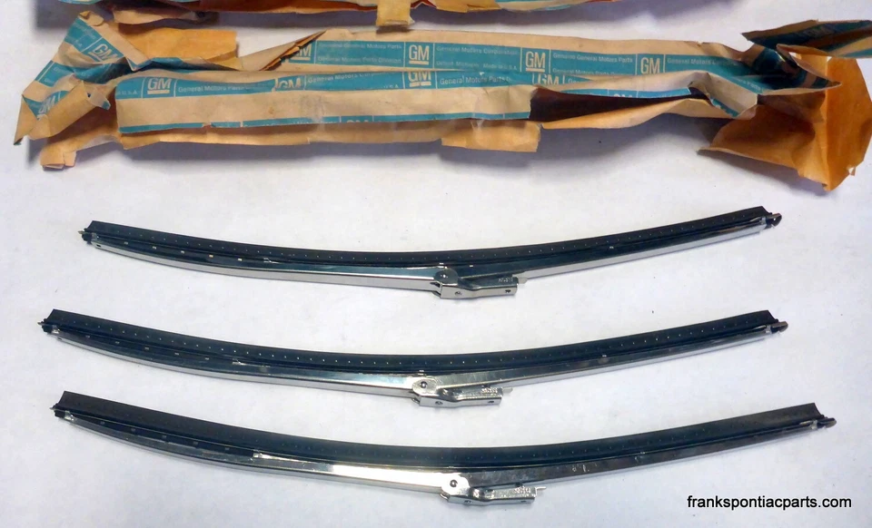 1959-60 Pontiac NOS GM Trico Wiper Arm Blades Bonneville Catalina Safari 59 - Image 2 of 4