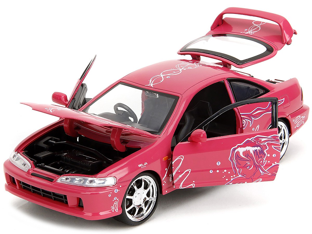 1995 Honda Integra Type R Pink with Graphics Fast & Furious