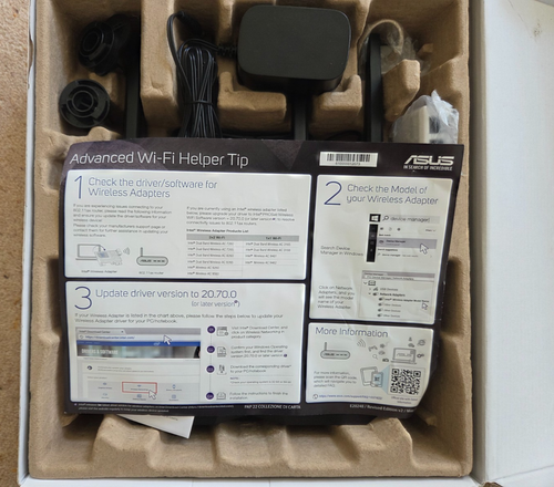 ASUS DSL-AX82U AX5400 Dual Band WiFi 6 with xDSL Modem Route for Fibre Broadband - Photo 8/15