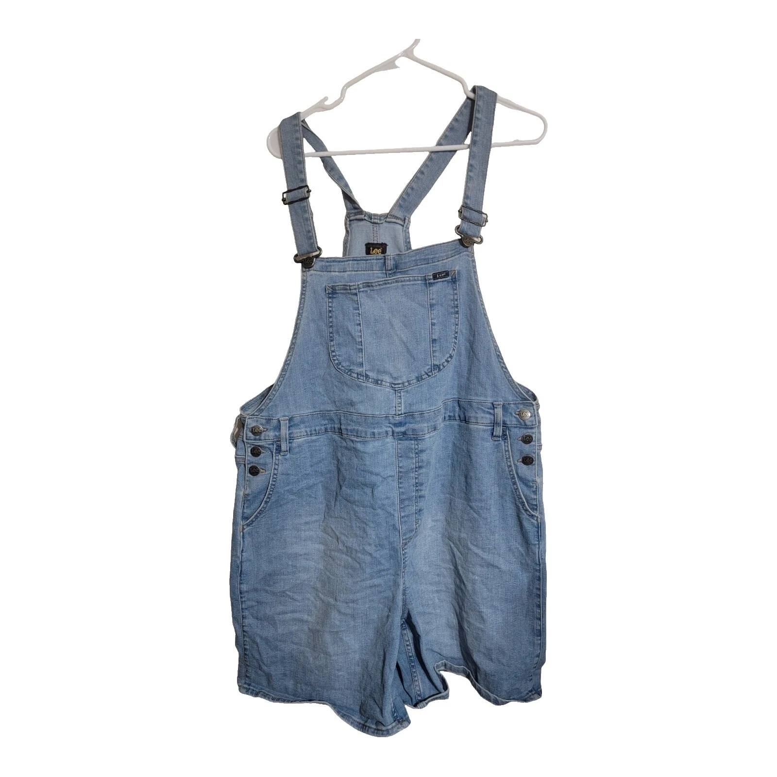 Lee Women's Solid Shortalls