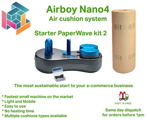 Airwave Airboy nano4 Luftkissensystem Hohlraumfüllkissenmaschine PACPLAN OPTIMAX - Bild 12 von 13