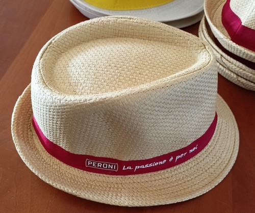 LOTTO 7 CAPPELLI PUBBLICITARI BIRRA PERONI PAGLIETTA - NUOVI!!! - Foto 4 di 10