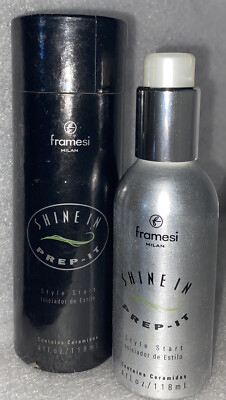 Framesi Shine In Prep It Style Start, 4 oz F36