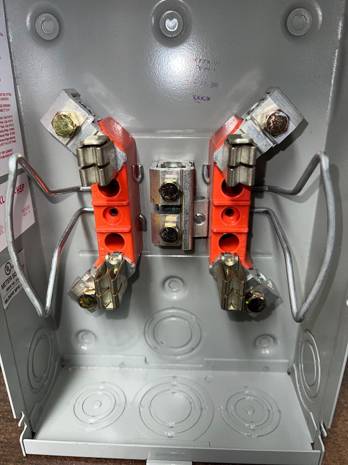 MILBANK U8435-XL-TG-HSP  METER SOCKET