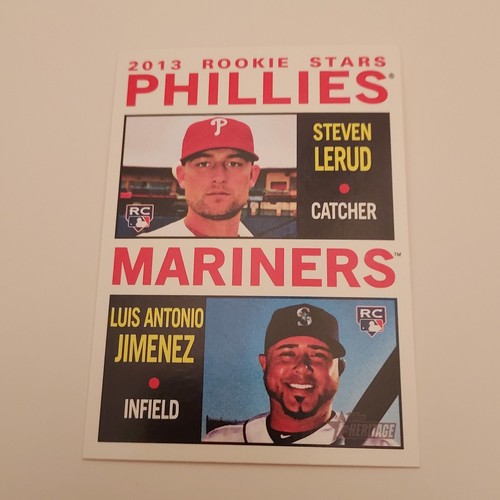 2013 Topps Rookie Star Baseball Card Lerud & Jimenez #226