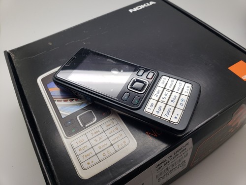 VGC Boxed (ORANGE Network) Nokia 6301 Black Mobile Phone 3UKPOST