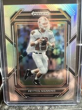 2023 Panini Prizm Draft Picks - Silver Prizm #82 Peyton Manning Indy Colts HOF