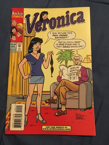 Veronica #90 Badeanzug Cover Archie Comics 1999