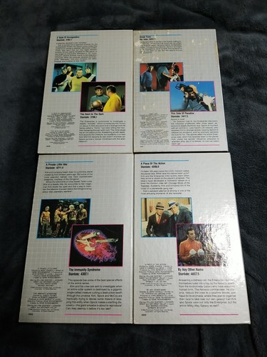Paramount Original Star Trek Collector Edition 20 VHS Tapes DEAL 40 Episodes - Picture 4 of 12