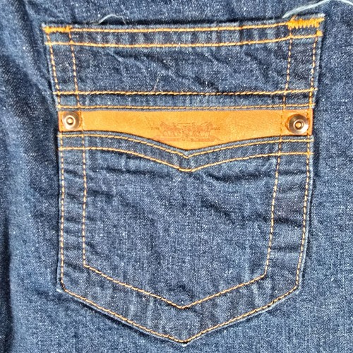 Vintage 1970s Women's Levi's Orange Tab A-Line Scoville Zipper Jeans (29 in) - Picture 8 of 14