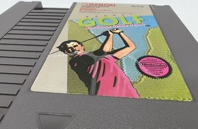 Nintendo NES Bandai Golf: Challenge Pebble Beach Authentic Tested & Working 1989