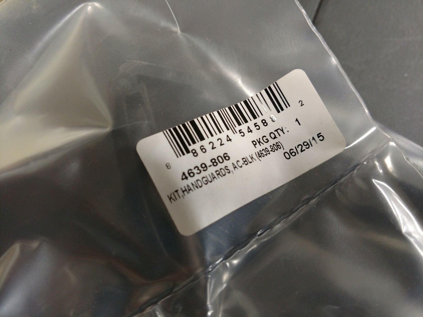 New Arctic Cat ATV SNOW SET PAIR HAND BLACK WHITE HAND GUARDS 4639806